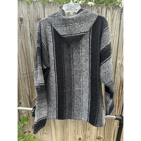 Vel-Mex Mexican Black Vintage Pull Over | Size XL - Picture 2 of 5